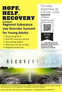 Hope, Help, Recovery: Regional Substance Use Disorder Summit for Young Adults